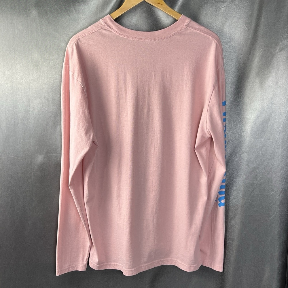 Disney Parks Disneyland Resort + D Logo Long Sleeve Shirt Pink Adult Sz XL Fall - Picture 4 of 8